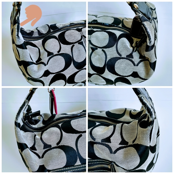 Coach Signature Women's Shoulder Bag - Picture 12 of 13